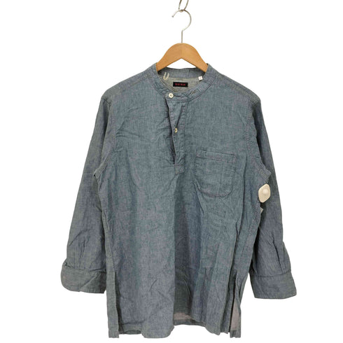 ブルーブルー BLUE BLUE ハーフボタンプルオーバーシャツ メンズ JPN:1