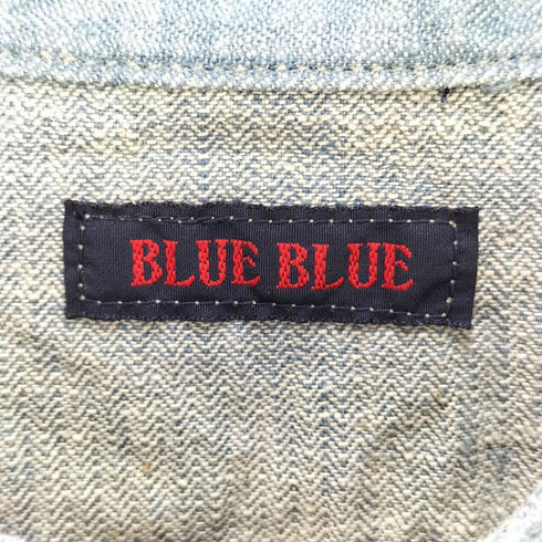 ブルーブルー BLUE BLUE ハーフボタンプルオーバーシャツ メンズ JPN:1