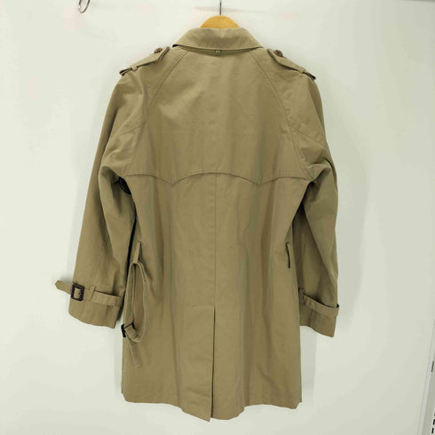 ポールスミスロンドン Paul Smith LONDON Stripe Liner Balmacaan Coat 裏地ストライプ ライナー付き バルマカーン ステンカラー ロング コート メンズ