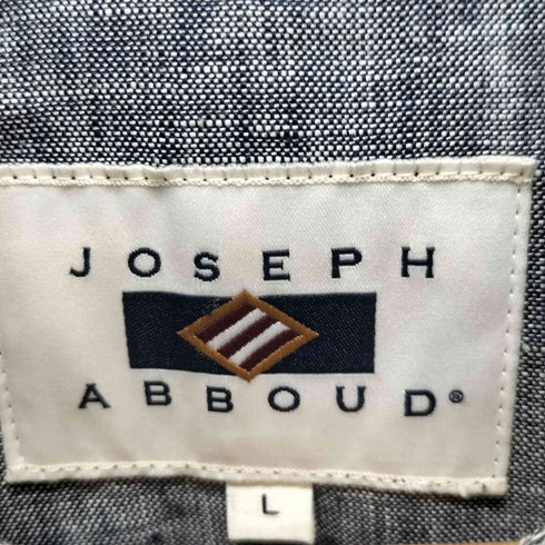ジョセフアボード JOSEPH ABBOUD エステルボタンシャツジャケット メンズ import:L