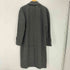 カシミヤ CASHMERE CASHMERE 100% Houndstooth Balmacaan Long Coat カシミア 100% 千鳥格子 ハウンドトゥース バルマカーン ステンカラー ロング コート 比翼 メンズ import:M
