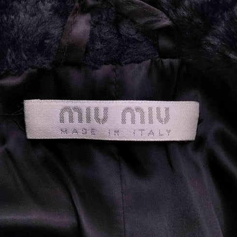 ミュウミュウ miu miu 90S MADE IN ITALY ファーデザインコート レディース EUR:40
