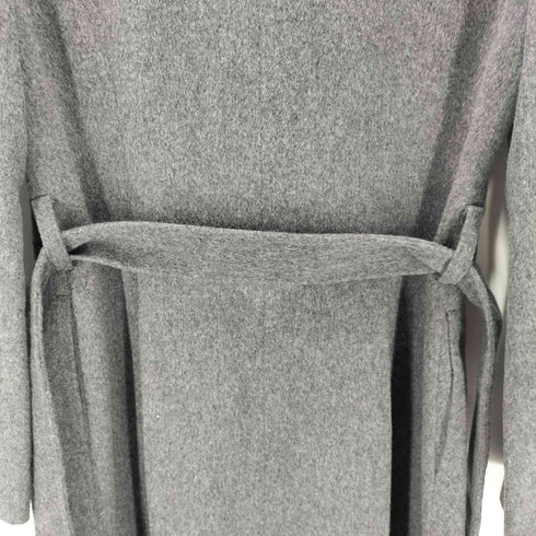 カシミヤ CASHMERE CASHMERE 100% Balmacaan Long Coat カシミア 100% バルマカーン ステンカラー ロング コート レディース import:L