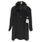ピュア カシミヤ pure cashmere PURE CASHMERE 100% & Real Fur Balmacaan Coat ピュア カシミア 100% 襟リアルファー バルマカーン ステンカラー ロング コート レディース 9