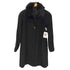 ピュア カシミヤ pure cashmere PURE CASHMERE 100% & Real Fur Balmacaan Coat ピュア カシミア 100% 襟リアルファー バルマカーン ステンカラー ロング コート レディース 9