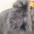 ピュア カシミヤ pure cashmere PURE CASHMERE 100% & Real Fur Balmacaan Coat ピュア カシミア 100% 襟リアルファー バルマカーン ステンカラー ロング コート レディース 9