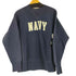ザリアルマッコイズ THE REAL McCOYS navy プリント スウェット メンズ US:38