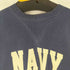 ザリアルマッコイズ THE REAL McCOYS navy プリント スウェット メンズ US:38