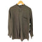 アイクベーハー IKE BEHAR USA製 バンドカラー L/S シャツ メンズ import:XL