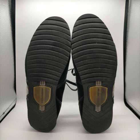 ドルチェアンドガッバーナ DOLCE&GABBANA スウェード レザー コンビ スニーカー メンズ 7.5