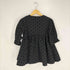 PICCIN PERLA フロッキードットペプラム五分袖ブラウス レディース JPN:M