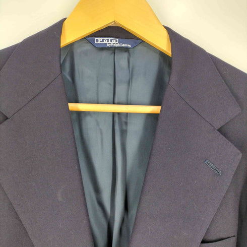 ポロバイラルフローレン Polo by RALPH LAUREN 金ボタン 紺ブレザー メンズ C96-W84-T180