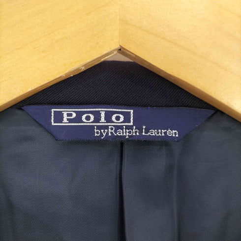 ポロバイラルフローレン Polo by RALPH LAUREN 金ボタン 紺ブレザー メンズ C96-W84-T180