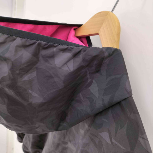 アディダス adidas 総柄 パフォーマンスロゴ ジップアップ マウンテン パーカー レディース JPN:L