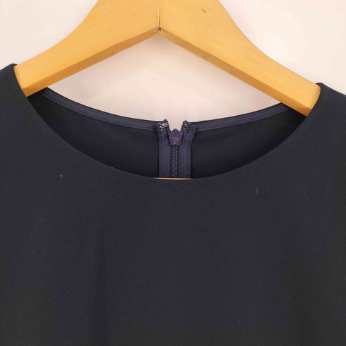 ユナイテッドアローズグリーンレーベルリラクシング UNITED ARROWS green label relaxing 24SS パウドレ ペプラム ブラウス-ウォッシャブル・ストレッチ・防シワ レディース FREE