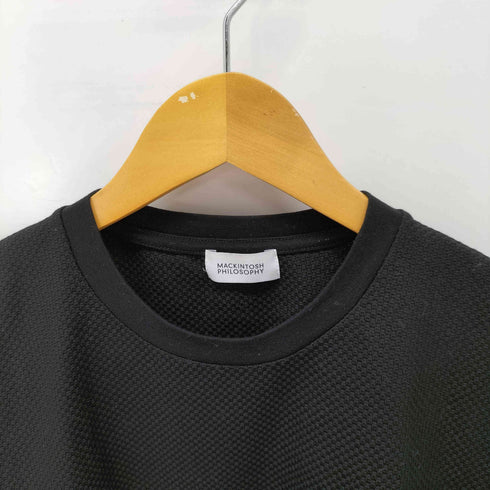 マッキントッシュフィロソフィー MACKINTOSH PHILOSOPHY ミニチェックリンクス クルーネックTシャツ メンズ JPN:42