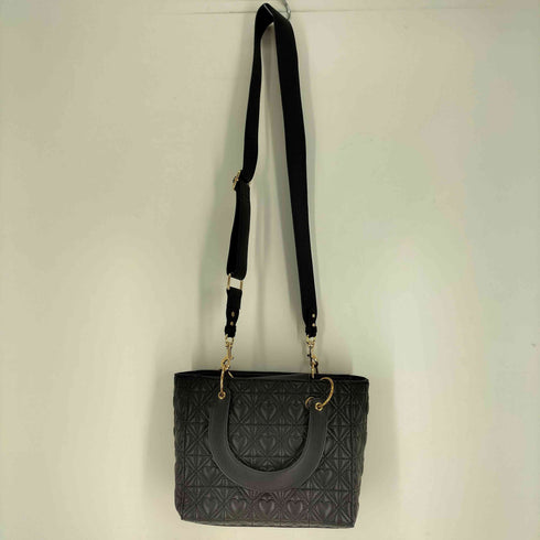 ナイスクラップ NICE CLAUP ハートキルティングスクエアバック 2WAY レディース