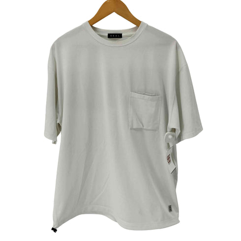 エカル EKAL エンブロイダリーワッペンショートスリーブTシャツ メンズ import:L