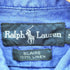ラルフローレン RALPH LAUREN 90S BLAIRE 麻 リネン100% ポニー刺繍 B.D S/S シャツ メンズ import:S