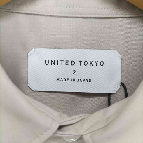 ユナイテッドトウキョウ UNITED TOKYO DRY RAYON リラックスシャツ メンズ 2