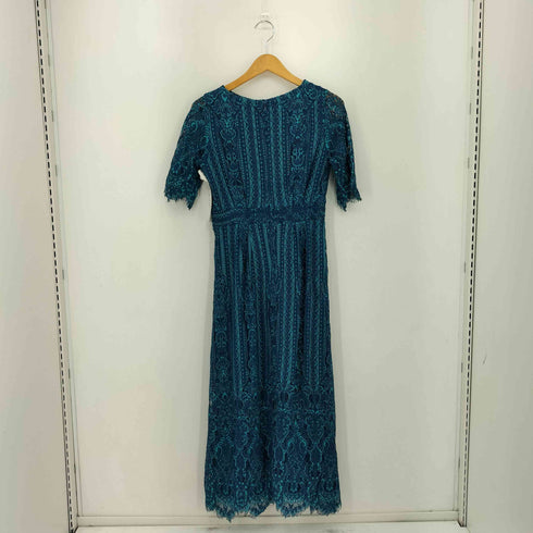 PourVous 総柄 ドレスワンピース elegance レディース import:M