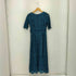PourVous 総柄 ドレスワンピース elegance レディース import:M