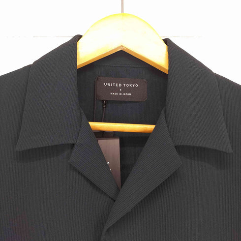 ユナイテッドトウキョウ UNITED TOKYO COLD DRY PLEATS オープンカラーシャツ メンズ 1