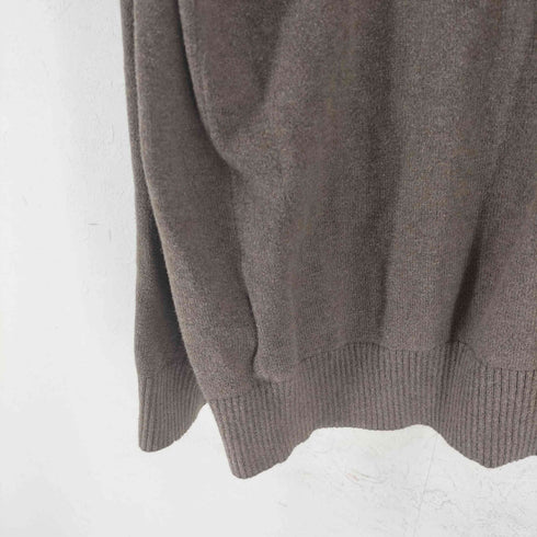 エディーバウアー Eddie Bauer カシミヤ混 ハーフジップニット メンズ import:XL