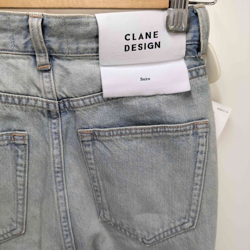 クラネ CLANE TUCK WIDE DENIM PANTS レディース JPN:0