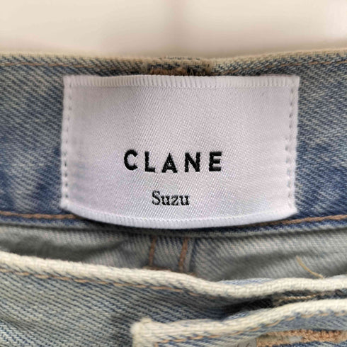 クラネ CLANE TUCK WIDE DENIM PANTS レディース JPN:0
