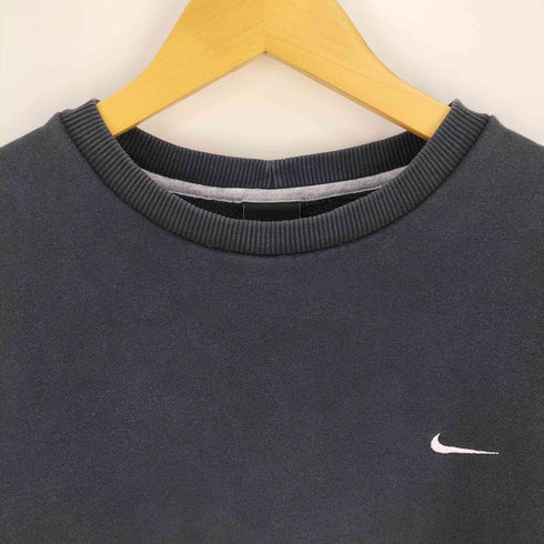 ナイキ NIKE スウッシュロゴ刺繍 クルーネック スウェット メンズ import:S