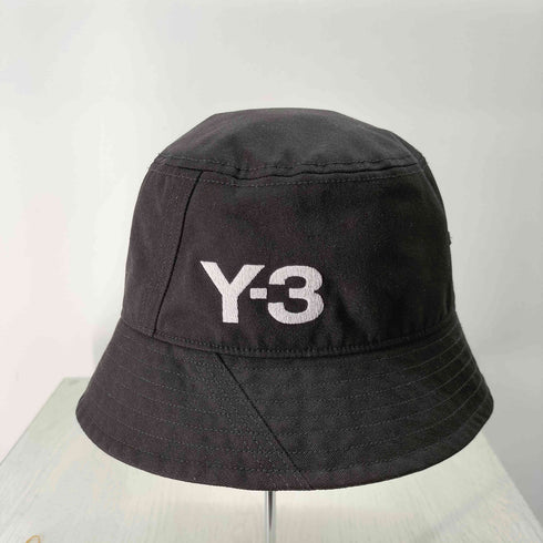 ワイスリー Y-3 ロゴ刺繍バケットハット メンズ
