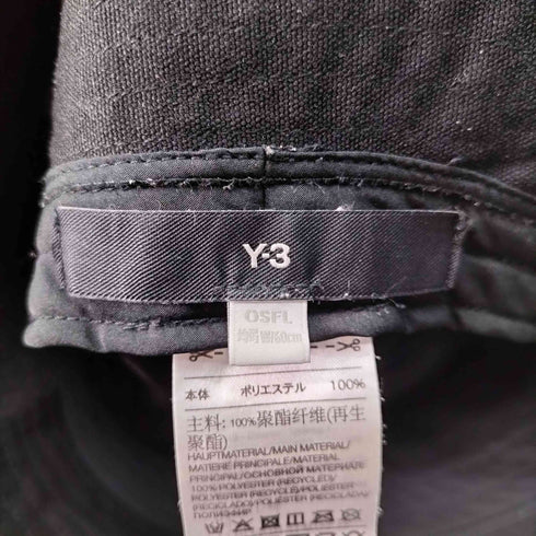 ワイスリー Y-3 ロゴ刺繍バケットハット メンズ