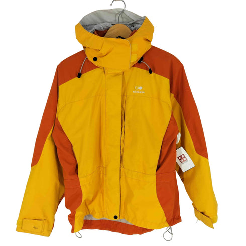 EIDER フランス製 ロゴ刺繍 バイカラー GORE-TEX ゴアテックス マウンテンジャケット レディース FR:40
