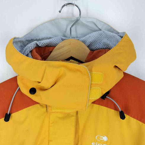 EIDER フランス製 ロゴ刺繍 バイカラー GORE-TEX ゴアテックス マウンテンジャケット レディース FR:40