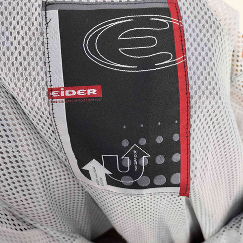 EIDER フランス製 ロゴ刺繍 バイカラー GORE-TEX ゴアテックス マウンテンジャケット レディース FR:40