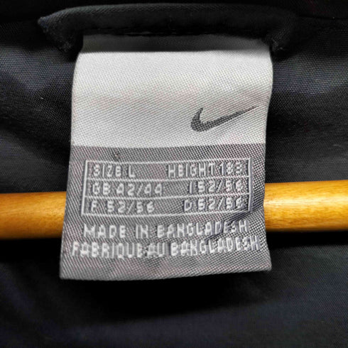 ナイキ NIKE 00S 06AW グレータグ ロゴ刺繍 中綿 フーデッド パテッド ジャケット メンズ import:L