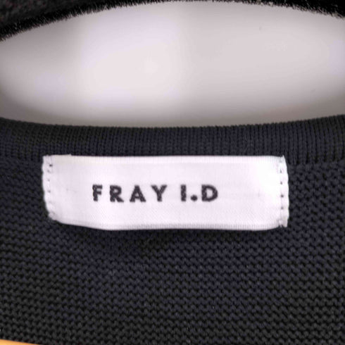 フレイアイディー FRAY I.D 24AW シアーボーダーニットワンピース レディース ONE SIZE