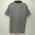 コムデギャルソンオム COMME des GARCONS HOMME 90-00s 田中期 田中オム ボーダー柄 襟付き VネックショートスリーブTシャツ メンズ