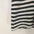 コムデギャルソンオム COMME des GARCONS HOMME 90-00s 田中期 田中オム ボーダー柄 襟付き VネックショートスリーブTシャツ メンズ