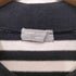 コムデギャルソンオム COMME des GARCONS HOMME 90-00s 田中期 田中オム ボーダー柄 襟付き VネックショートスリーブTシャツ メンズ