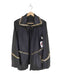 MACREVIS real leather リアルレザーファーラインダブルジップジャケット レディース S
