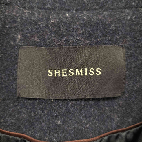 shesmiss ウールチェスターコート レディース