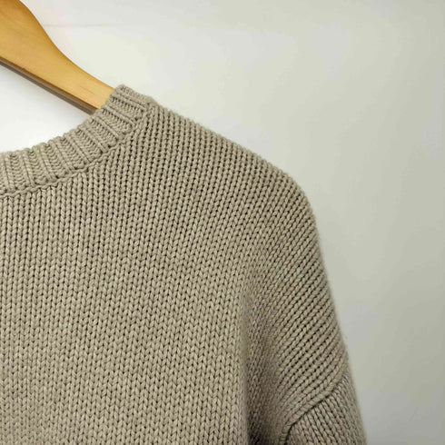 シーバイクロエ SEE BY CHLOE Oversized Lace-up Knitted Sweater カシミヤウール混 スリーブデザインニット レディース import:XS