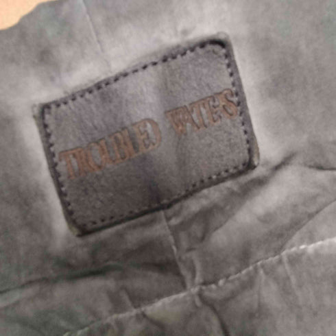 TROUBLED WATERS Troubled Waters Boxing Sweatpants ボクシング スウェット パンツ オーバーダイ加工 メンズ S