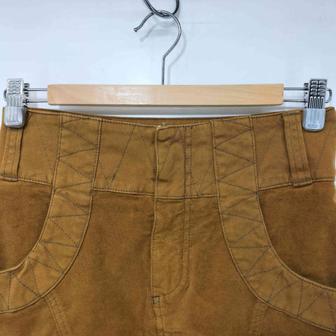 シーバイクロエ SEE BY CHLOE スエード切替 パッチワーク ミニスカート レディース EUR:34