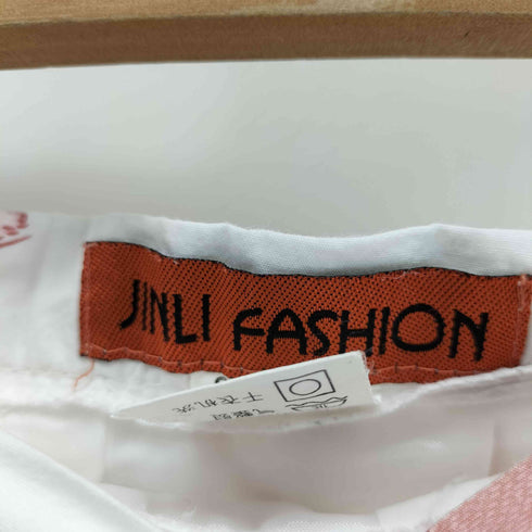 JINLI FASHION グラフィックプリントタックスカート レディース 7