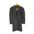 LEPANTO MADE IN SPAIN lamb leather leather リアルレザーショールカラーコート レディース 7