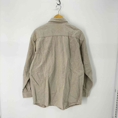 セントジョンズベイ STJOHNS BAY 90S フラップポケット レギュラーカラー L/S シャモアクロス シャツ メンズ import:L