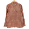 リーバイス Levis RELAXED チェック コットンリネン ダブルポケットシャツ メンズ import:M